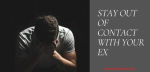 alt= " A sad man 'stay out of contact' and weeping silently"