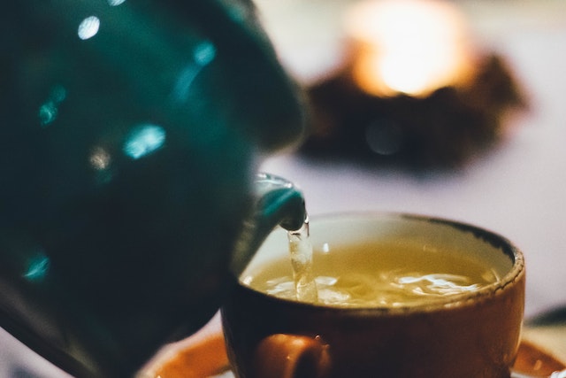 Banana peel tea